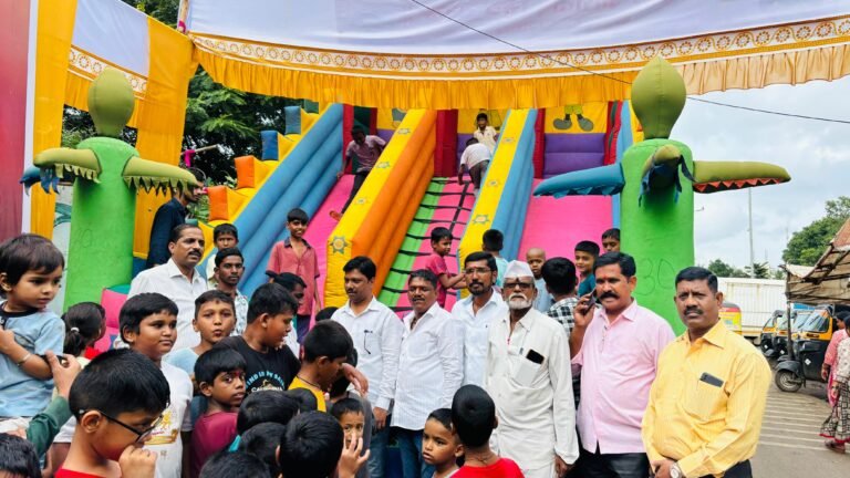 गणेशोत्सवाच्या निमित्त कर्वेनगर येथे बाल जत्रा महोत्सवाचे आयोजन