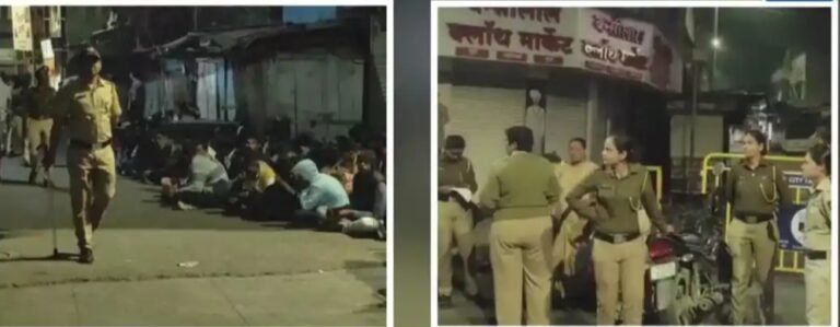 पुण्यातील बुधवार पेठेत पोलिसांची मोठी कारवाई; सापडलेल्या ग्राहकांना रस्त्यावर बसवलं आणि…, कोम्बिंग ऑपरेशनने खळबळ
